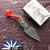 Auxiliary Manufacturing Pocket Lint, AEB-L Blade, Shredded Carbon Fiber Handle