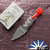Auxiliary Manufacturing Pocket Lint, AEB-L Blade, Shredded Carbon Fiber Handle