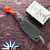 Auxiliary Manufacturing Pocket Lint, AEB-L Blade, Shredded Carbon Fiber Handle