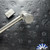 Angryman Knives Medium Spiked Titanium Warhammer, Titanium Shaft With Slate Grey/Black G10 Handle Scales