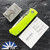 Jarosz Knives Kali, Satin Bevel/ Stonewashed Flats AEB-L Blade, Dayglow G10 Handle Scales