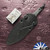 Heretic Knives Mini Nephilim Fixed Blade Knife, DLC Magnacut Blade, Carbon Fiber Scales