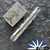 Piranha X, Silver Handle, Mirror Plain Blade