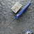 Piranha Rated-X, Blue Handle, D/E Mirror Polished Standard Blade
