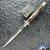 2026 Limited Edition Frank B Italian Stiletto 11" Pick Lock Bayonet Blade, Stag (28cm)