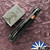 Reate X Vulpex VK-FROK, Black DLC Elmax Blade, Black PVD Titanium Handle