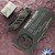 Custom Heretic Knives Koschei, DLC Chad Nichols Wavepool Damascus Blade, Black Titanium Chassis, DLC HW