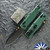 Flytanium Beef Folder, Black 14C28N Blade, Dark Moss G10 Handle