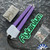 Flytanium Zenith Trainer 2.0, Stonewashed 440 Trainer Blade, Ultraviolet Aluminum Handles