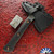 RMJ USA Mini Jenny Spike Tomahawk, Tungsten Gray 80CrV2, Black G10 Handle Scales