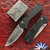 Buck Knives 790 Mini Range Elite Crossbar, Satin MagnaCut, Black Aluminum Handle