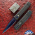 Protech Godfather CCKSF26.Godfather.1, Sapphire Blue 154CM Blade, Black Jigged Textured Handle, Abalone Button W/Sapphire Blue HW