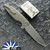 Holt Bladeworks Custom Morpheus #2083, Near Mirror Vanax Blade, Pinstripe Milled Titanium W/ Morph TPC Yellow/ Black Inlay