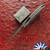 RMOR Knives Custom Squirrel, Vegas Forge Rose And Vine Damascus Blade, Crystalized Titanium Handle, With Coin