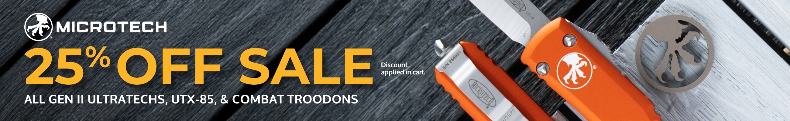 25% Discount on GEN II Ultratech, GEN II UTX-85, GEN II Combat Troodon