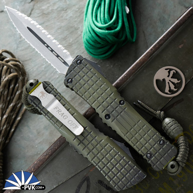 Microtech Combat Troodon MK2-FRAG 142-DR12APFOGG Double Edge Microtech Combat Troodon MK2-FRAG 142-DR12APFOGG Double Edge