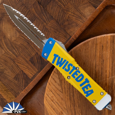 Microtech Combat Troodon 142-DR3TT Double Edge Double Reverse Full