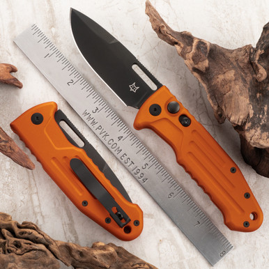 Fox Knives X AGA Campolin Limited Edition Smarty Black Spear Point