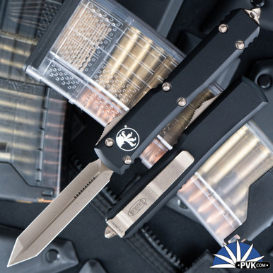 Microtech Ultratech 223-13AP Spartan Apocalyptic Bronze Blade