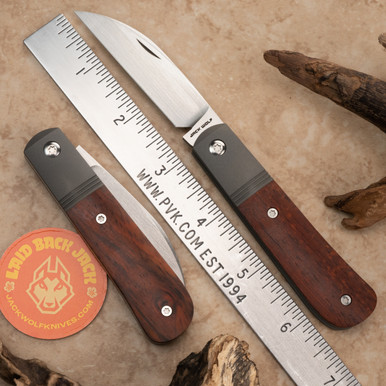 Jack Wolf Knives Laid Back Jack Slip-Joint Hand Rubbed Satin