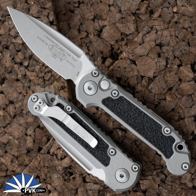 Microtech LUDT Gen 3 1135-10APNC Apocalyptic Blade, Natural Clear