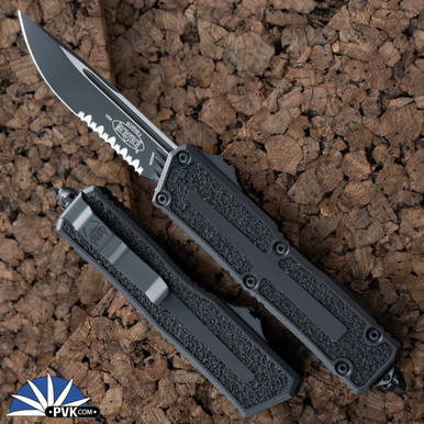 Microtech Scarab 2 Gen 3 1278-2T Single Edge Partial Serrated