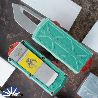 Microtech Exocet 158-10BH Tanto Apocalyptic Blade, Bounty Hunter