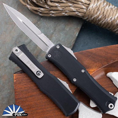 Microtech Hera II Mini 1701M-10AP Bayonet Apocalyptic Blade, Black
