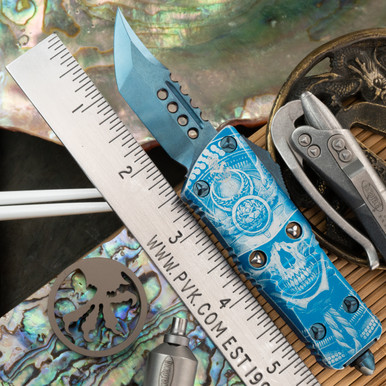 -青の少年- by hidebow PVK Custom MINI Troodon Blue HellHound Blade Samurai & Waves