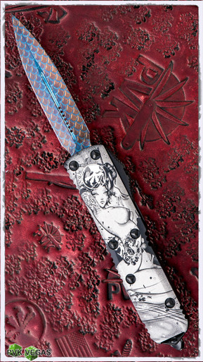 85 Geisha 2 D/E Dragon Scale w/ Black Hardware - PVK