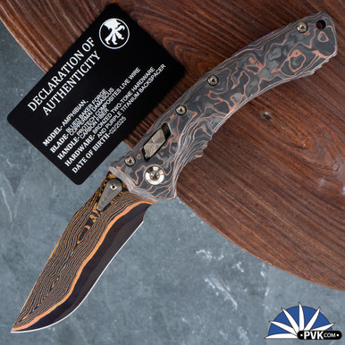 Microtech/Marfione Select Amphibian 137RL-16MS8 Ram-Lok Live Wire