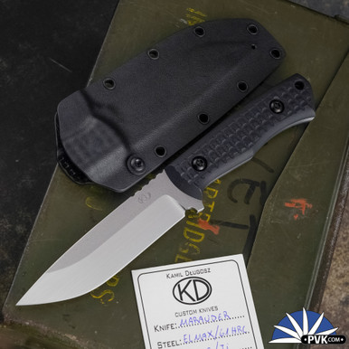 KD Knives Kamil Dlugosz Marauder Elmax Two Tone Satin With