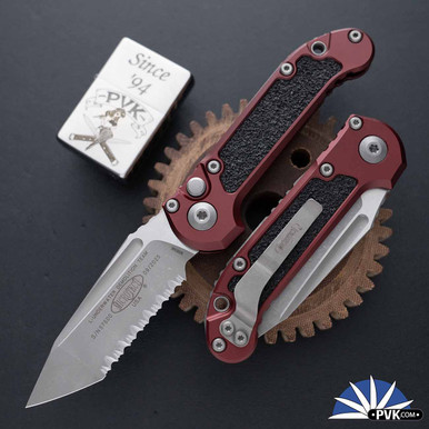 Microtech LUDT Gen 3 1136-12APMR Tanto Apocalyptic Full Serrated