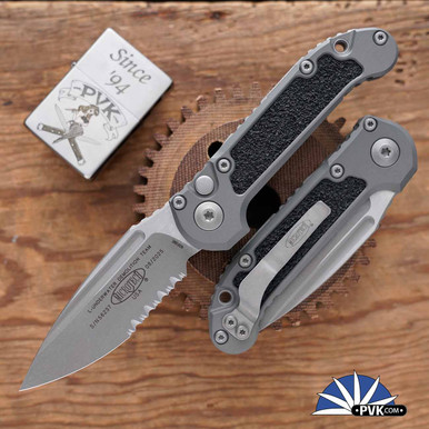 Microtech LUDT Gen 3 1135-11APNC Apocalyptic Partial Serrated