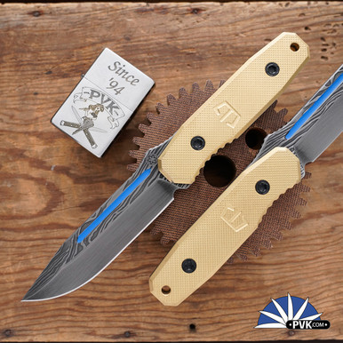 Blackside Customs PB Plan B Beskar Finished Magnacut Blade, Brass