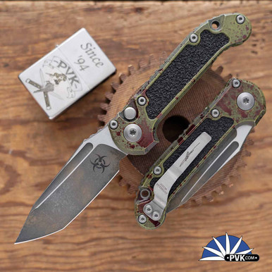 Microtech LUDT Gen 3 1136-1OBS Tanto Blade, Outbreak Handle Grip