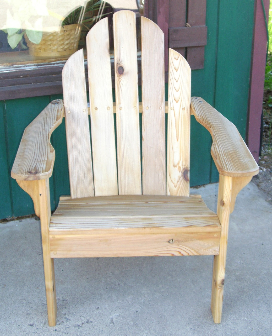 Adirondack Chair Custom Outdoor Wood Patio Furniture