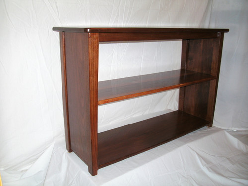 Walnut Bookshelf With Sides