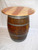 Wine Barrel Pub Table with Whisky Finish