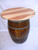 Wine Barrel Pub Table with Whisky Finish