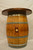 Wine Barrel Pub Table With Walnut Top
