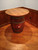 Wine Barrel Pub Table with Rough Sawn Top