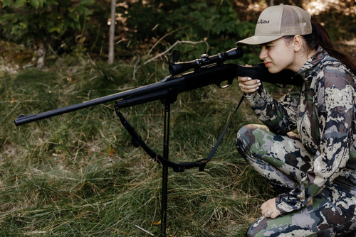XtraArm Solo Ultralite Shooting Stick, lightest monopod for spot-and-stalk and turkey hunting