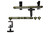 Branch Out rest showing full arm reach and yoke position on climber stand