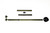 Fixed Blind Rest arm extended through blind window for steady shooting position
