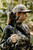 Solo Ultralite Shooting Stick yoke detail, ultralight aluminum construction