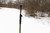 Height adjuster collar detail on Solo Shooting Stick, aluminum construction