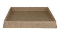 Wide Base Water Dish - 15" Square