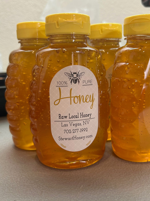 Las Vegas Local Raw Honey - 1 Pound Bottle