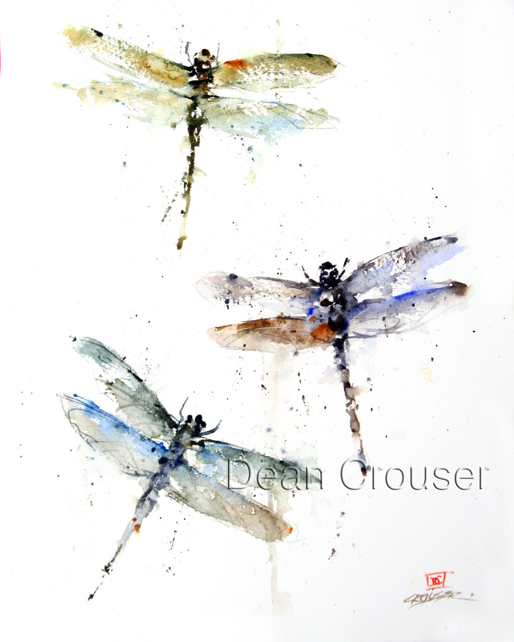 dragonflies art